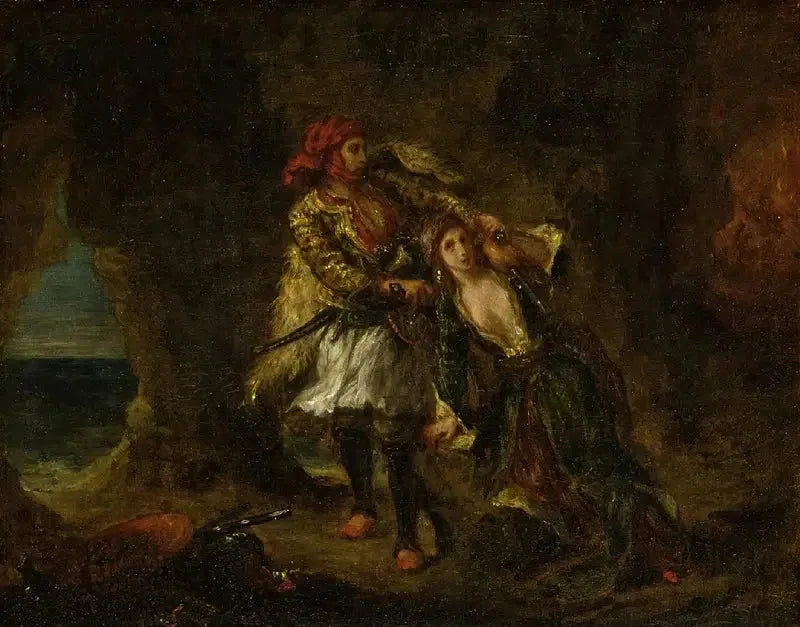 Abydos'un Gelini - Eugène Delacroix