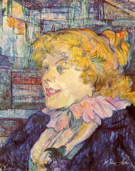 La fille anglaise de l'Etoile du Havre - Toulouse Lautrec - Reproductions de tableaux et peintures haut de gamme