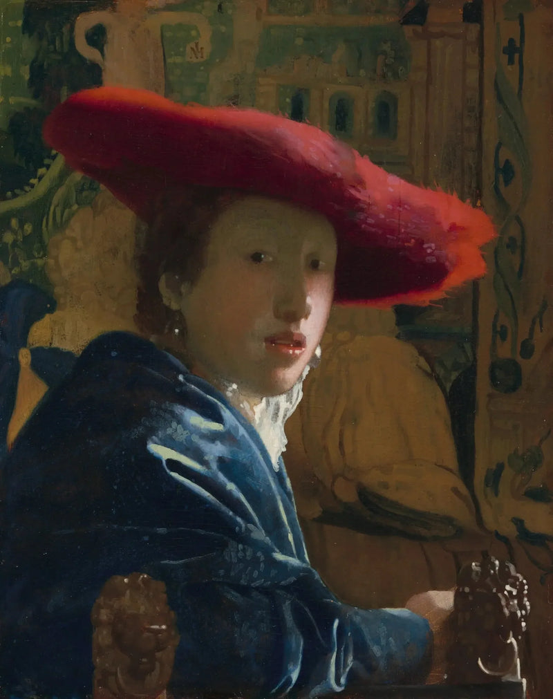 Kırmızı Şapkalı Kız - Johannes Vermeer