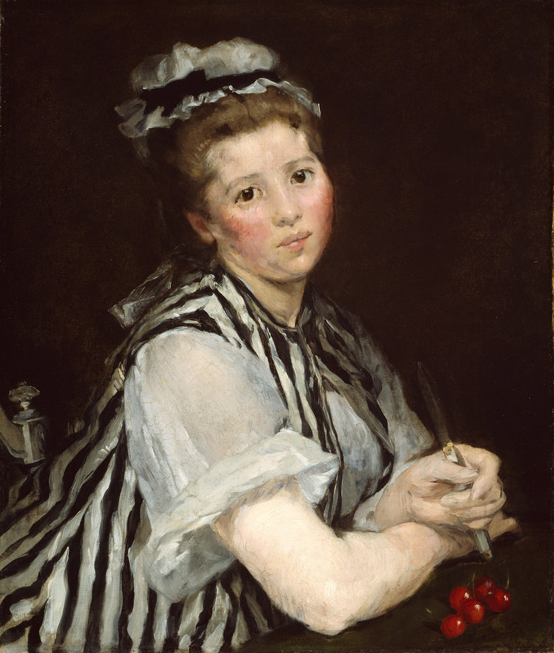 Kirazlı Kız - Eva Gonzalès
