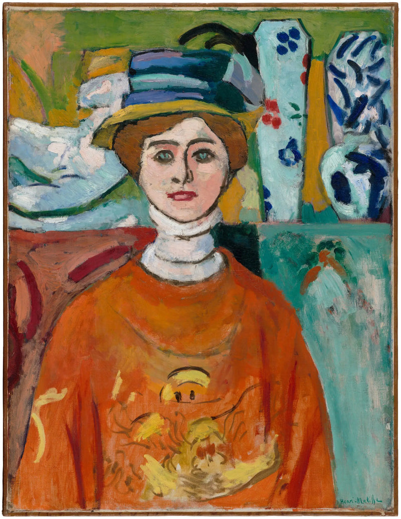 Yeşil Gözlü Kız - Henri Matisse