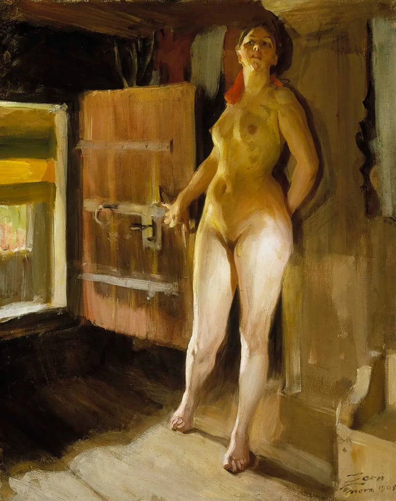 Sauna'daki Kız - Anders Zorn