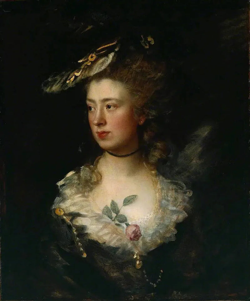 Sanatçının Kızı, Marie - Thomas Gainsborough