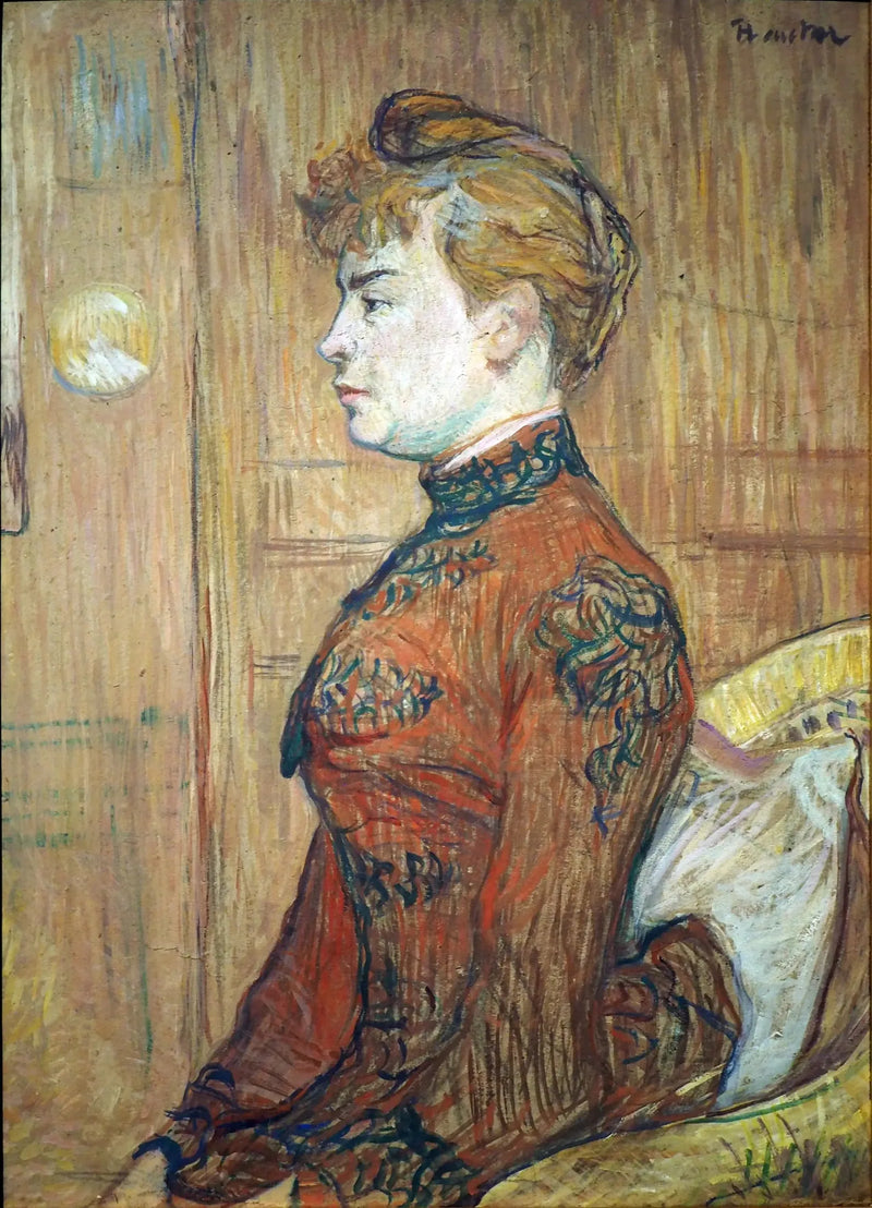 Şehir sergeantinin kızı - Henri de Toulouse-Lautrec