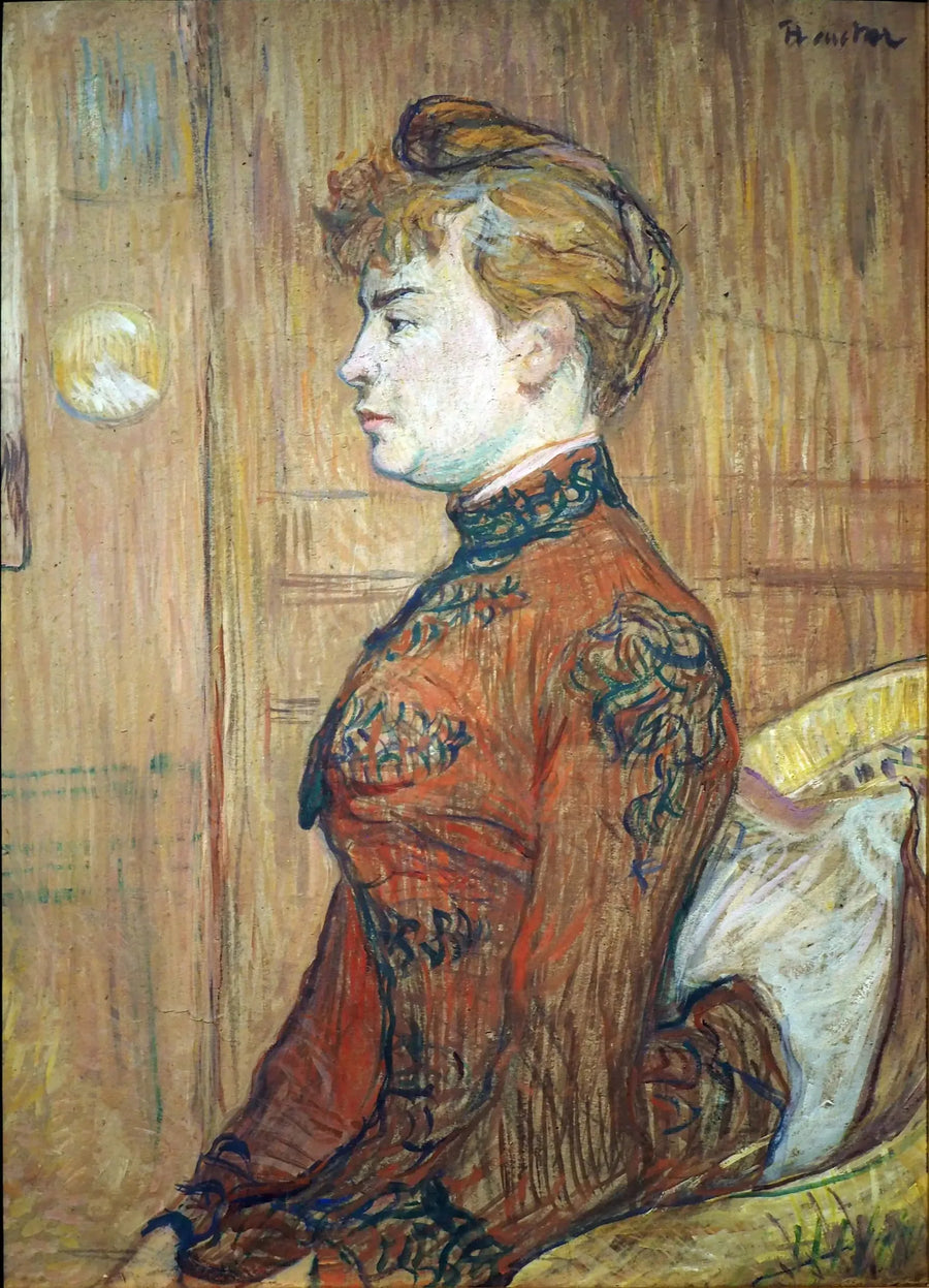 Şehir sergeantinin kızı - Henri de Toulouse-Lautrec
