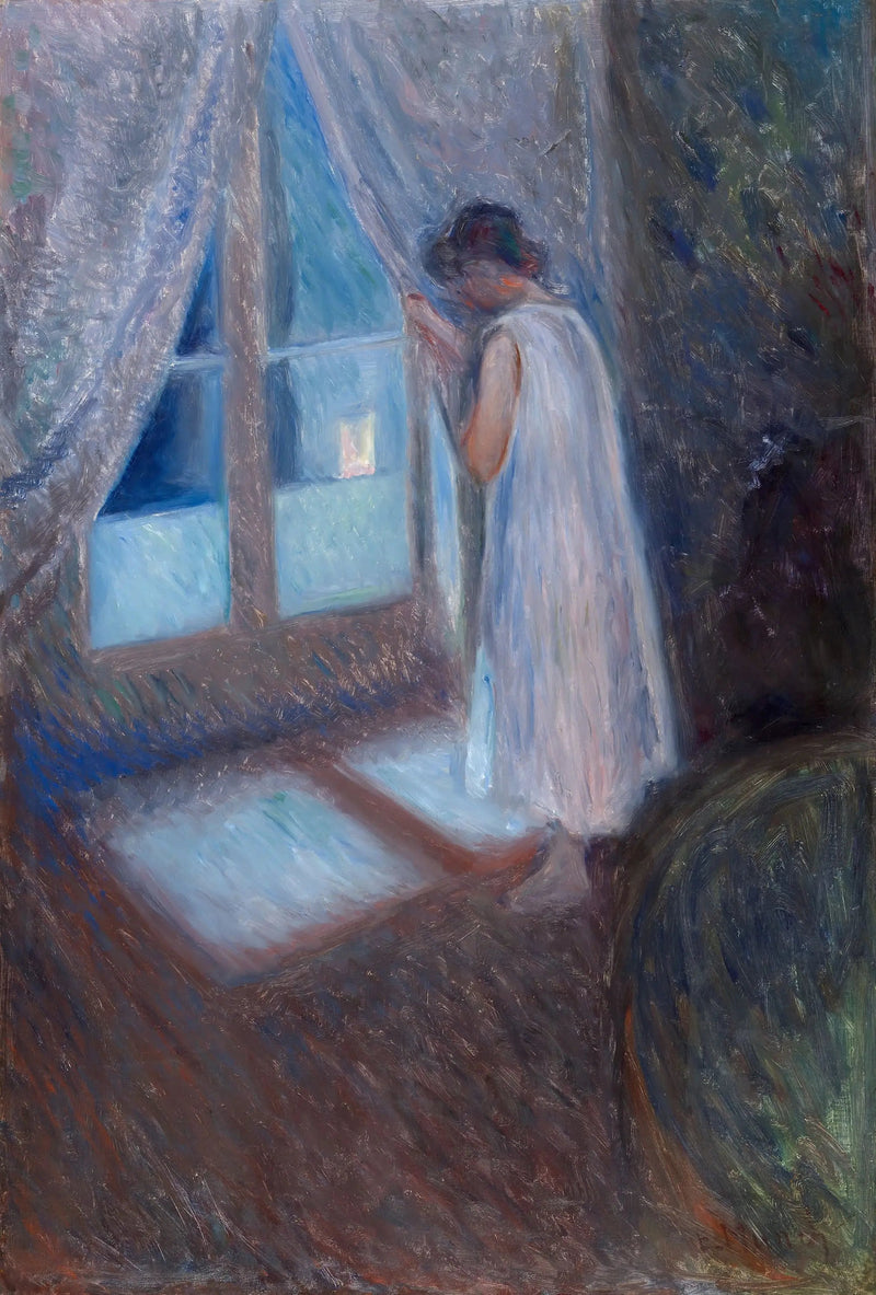 Penceredeki Kız - Edvard Munch