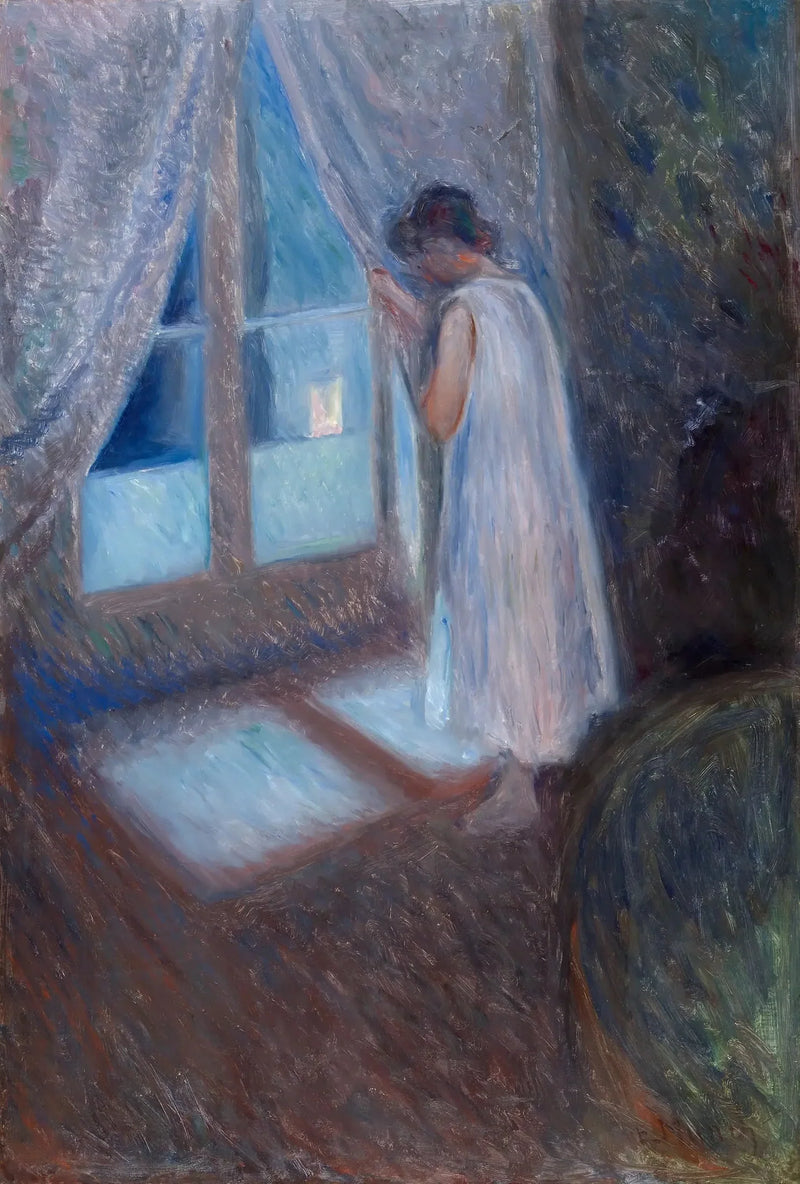 Penceredeki Kız - Edvard Munch