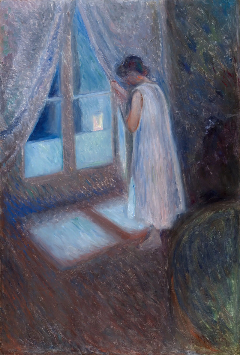Penceredeki Kız - Edvard Munch