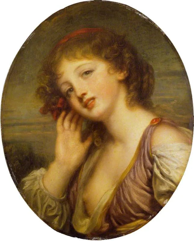 Dinleyen Kız - Jean-Baptiste Greuze