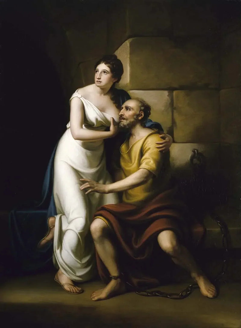 Roma Kızı - Rembrandt Peale