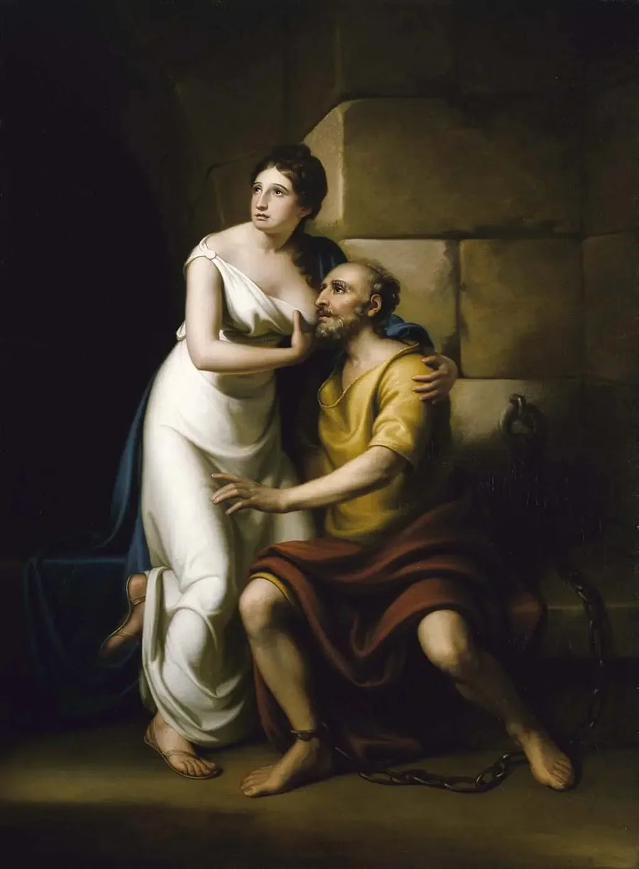 Roma Kızı - Rembrandt Peale