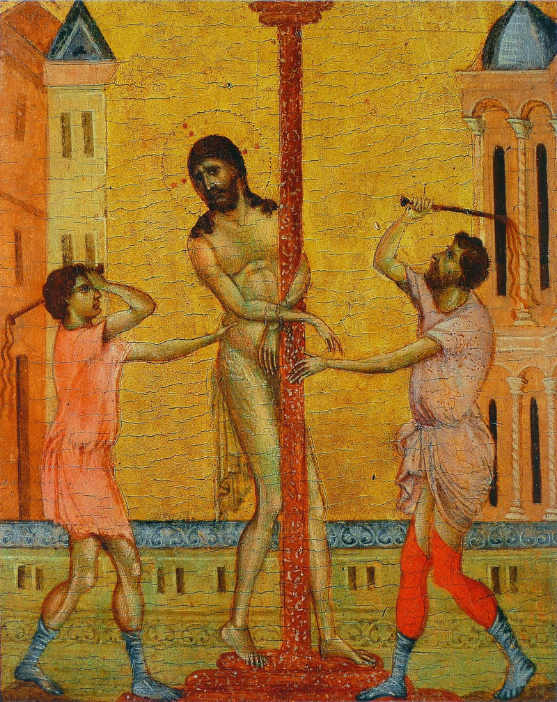 İsa'nın Kırbaçlanması - Cimabue
