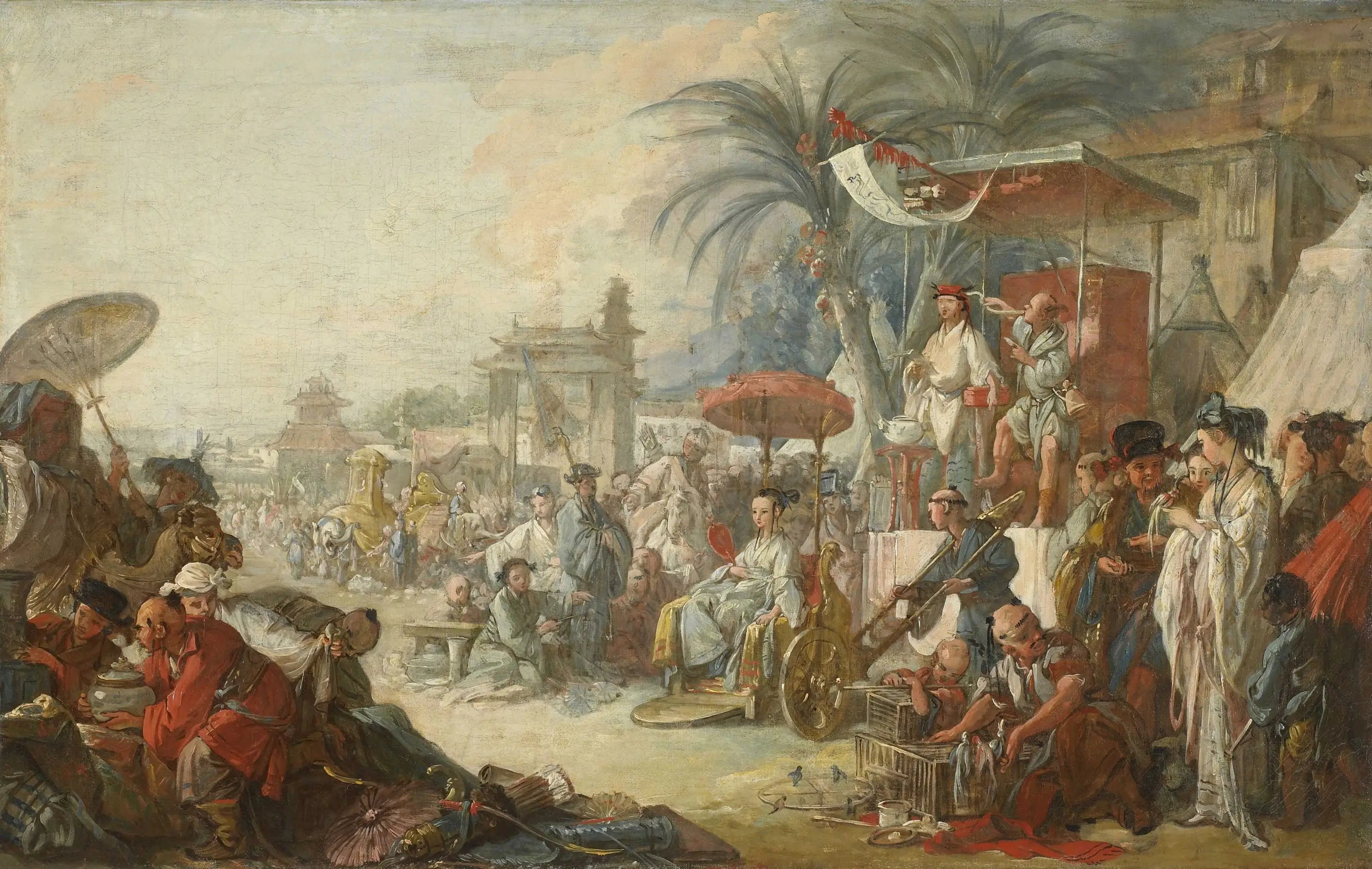 La Foire chinoise - François Boucher - Alpha Reproduction