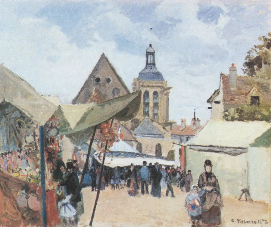 Eylül Fuarı, Pontoise - Camille Pissarro