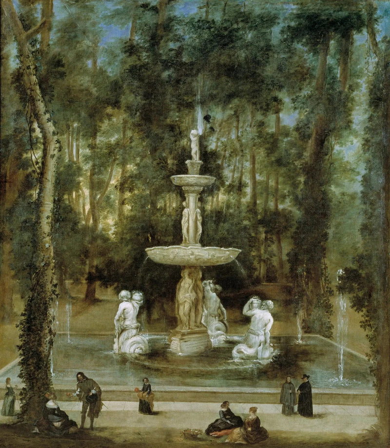 Ada Bahçesindeki Triton Çeşmesi, Aranjuez - Diego Velázquez
