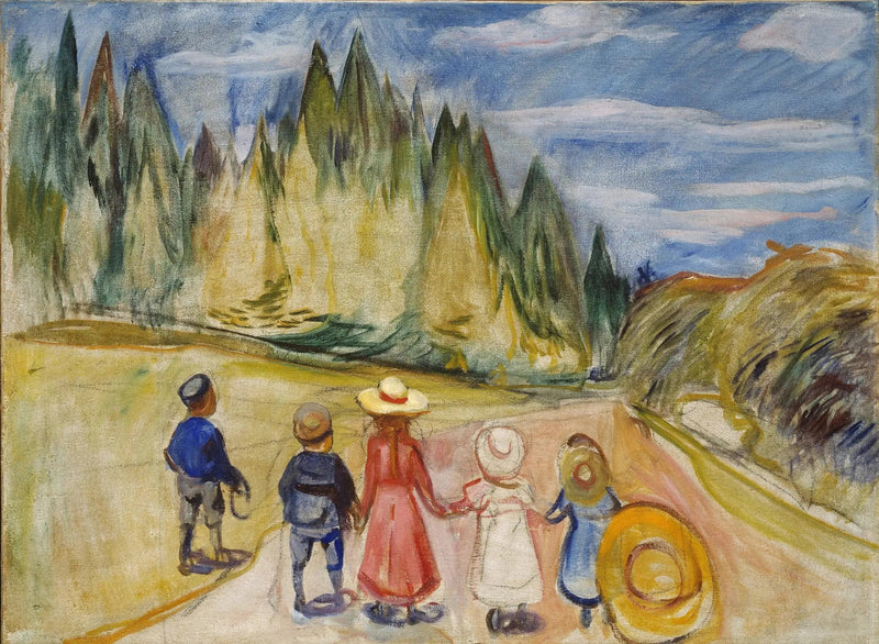 Büyülü Orman - Edvard Munch