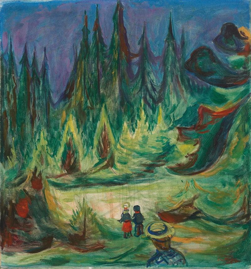 Büyülü Orman - Edvard Munch