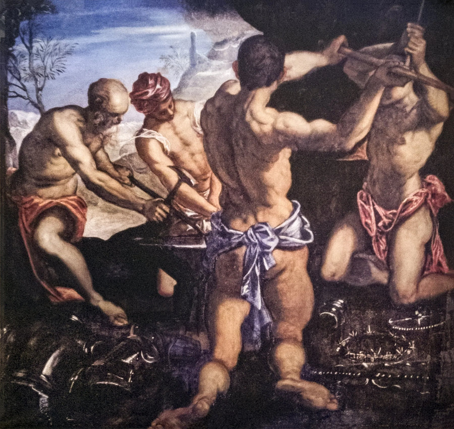 Vulcain Dövmesi - Jacopo Tintoretto