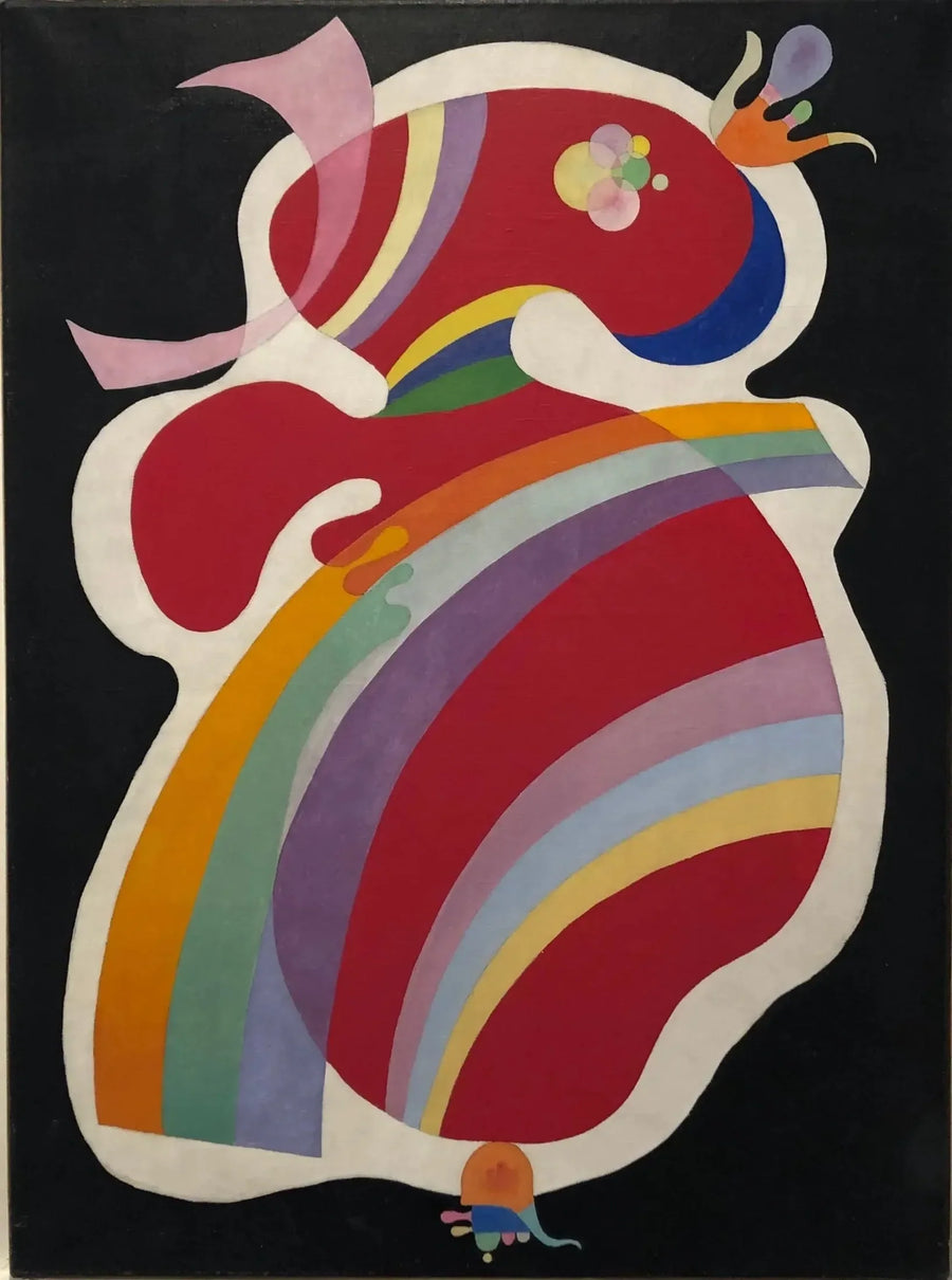 Kırmızı Şekil - Vassily Kandinsky