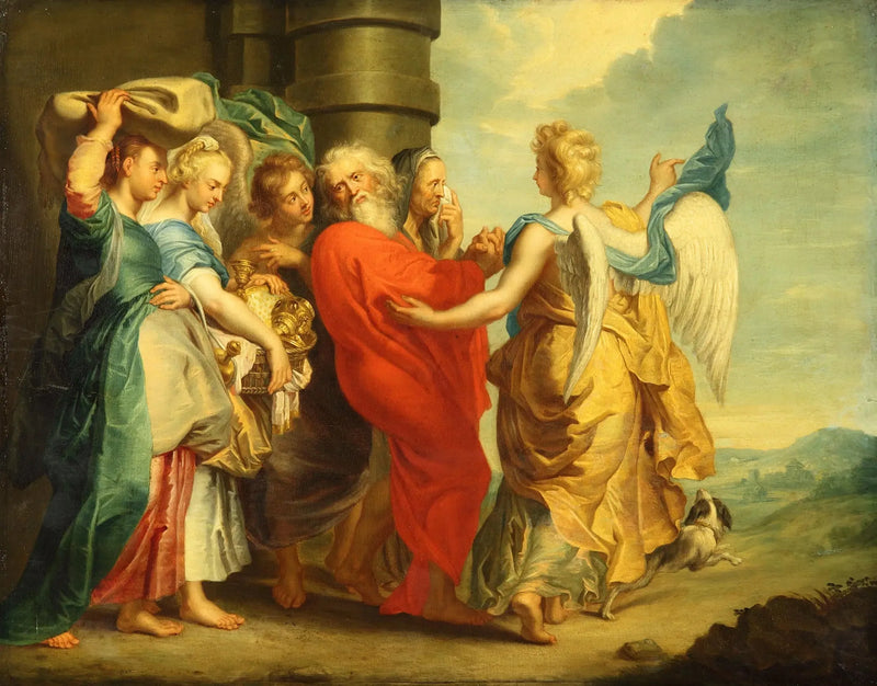 Lot ve Kızlarının Kaçışı - Peter Paul Rubens