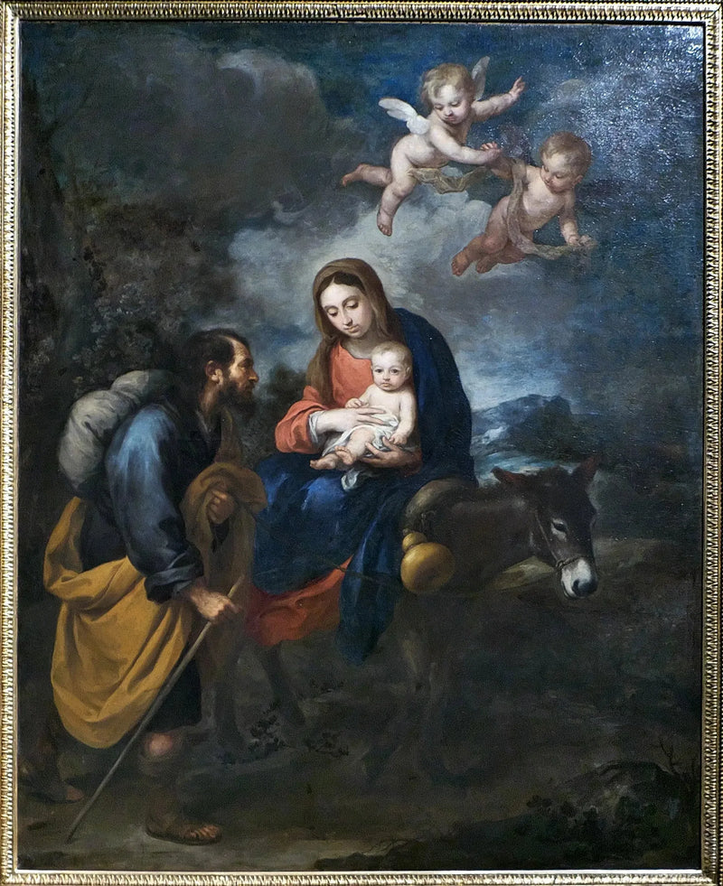 Mısır'a Kaçış - Bartolomé Esteban Murillo