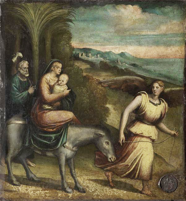 La fuite en Égypte - Francesco Francia - Alpha Reproduction