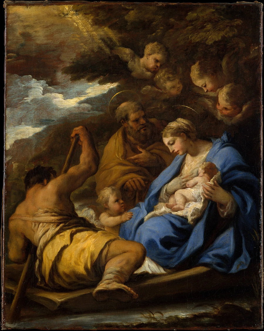 Mısır'a Kaçış - Luca Giordano
