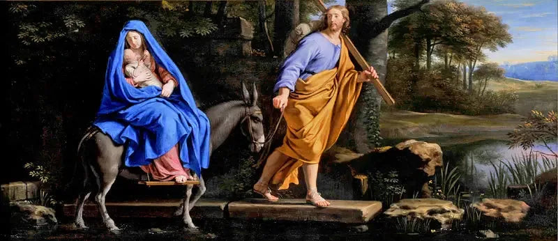 Mısır'a Kaçış - Philippe de Champaigne