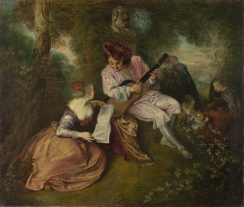 Aşk Serisi - Antoine Watteau