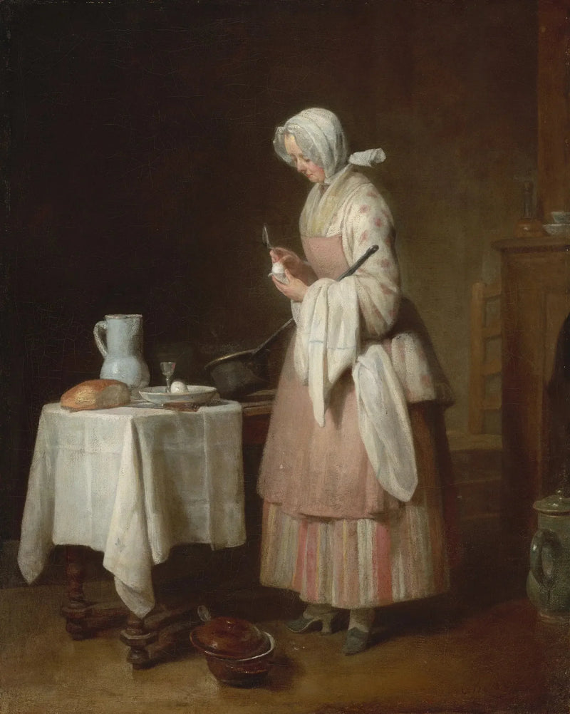 Dikkatli Nöbetçi - Jean Simeón Chardin