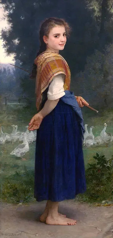 Kaz Bekçisi - Bouguereau