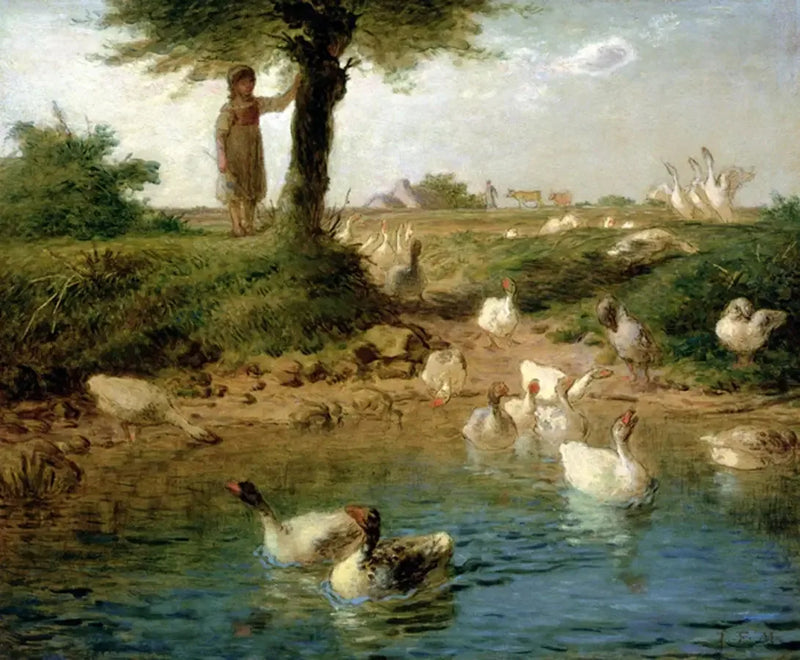 Kaz Avcısı - Jean-François Millet