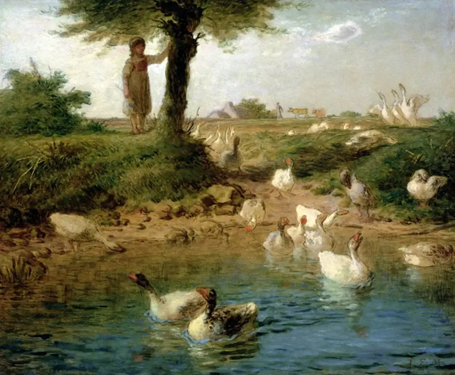 Kaz Avcısı - Jean-François Millet