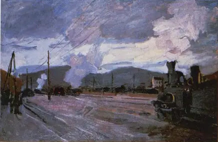 Argenteuil İstasyonu - Claude Monet
