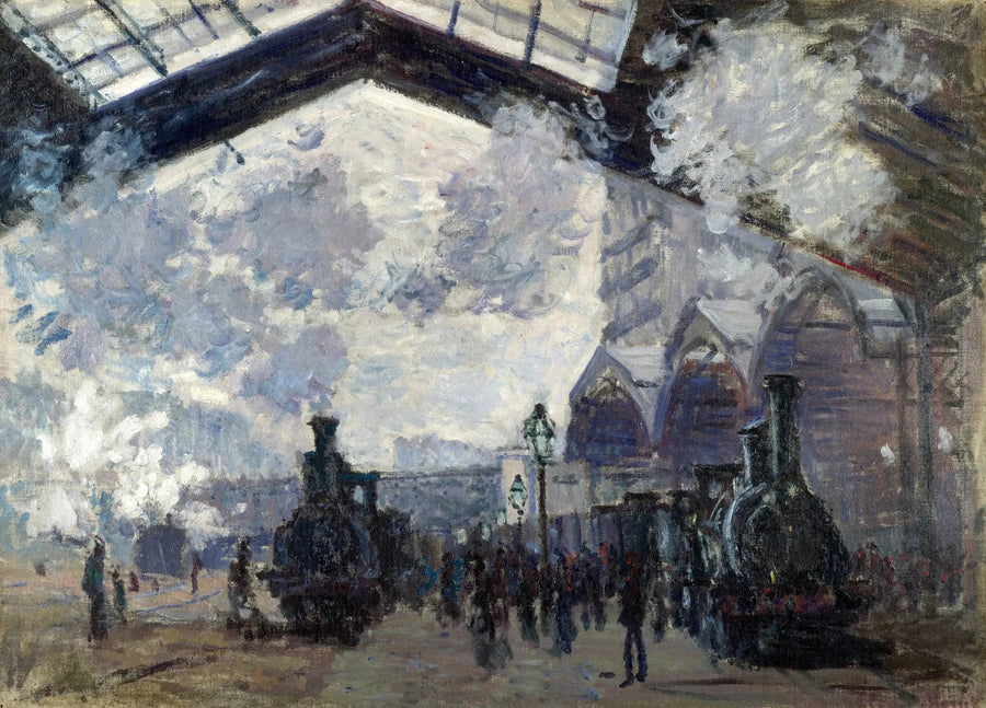 Saint-Lazare Garı - Claude Monet