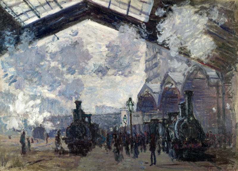 Saint-Lazare Garı - Claude Monet