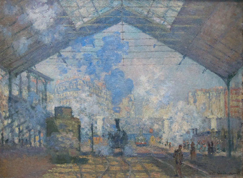 Saint-Lazare Garı - Claude Monet