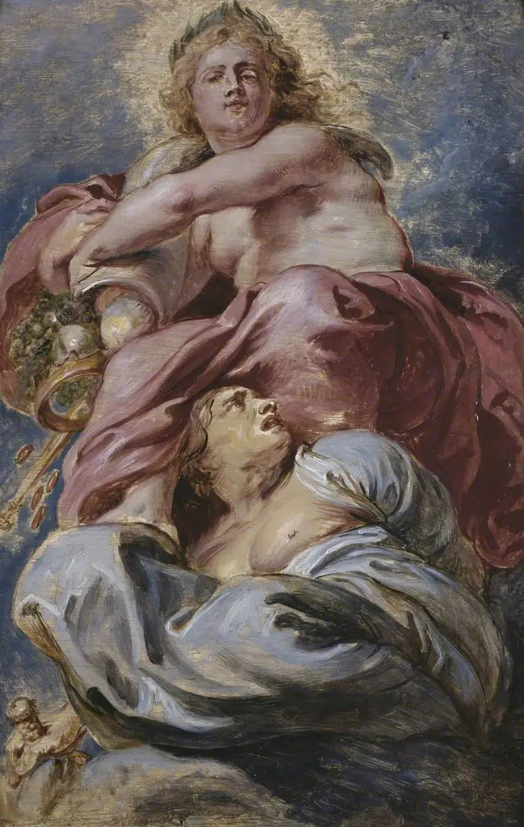 Jacques I'in Cömertliği Açgözlülüğe Karşı Zaferi - Peter Paul Rubens