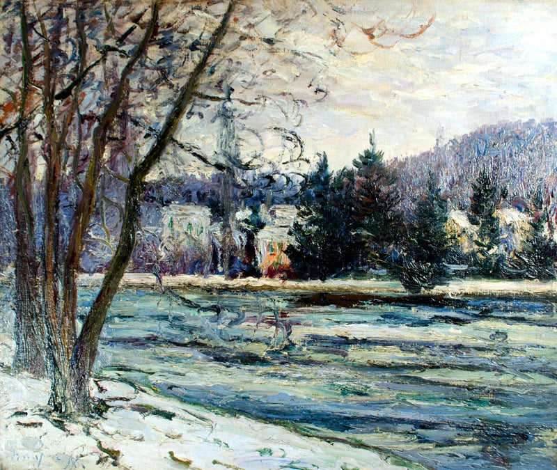 Ville d'Avray Buz Gölü - Maxime Maufra