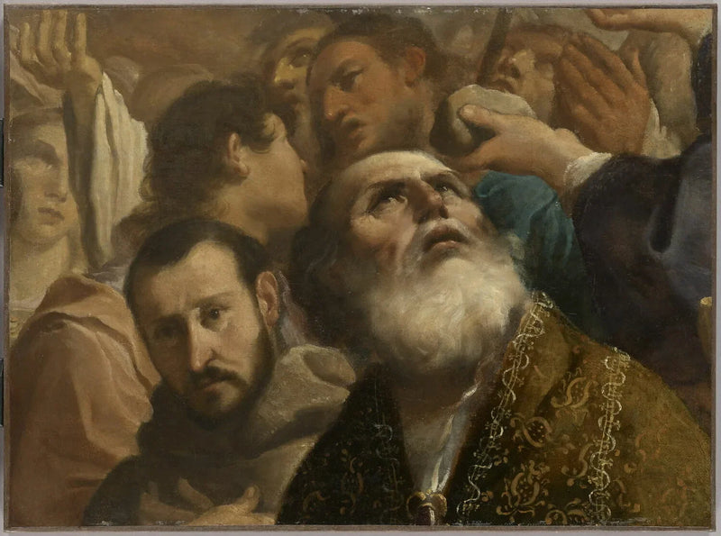 Tüm Azizlerin Zaferi. Parça - Guercino