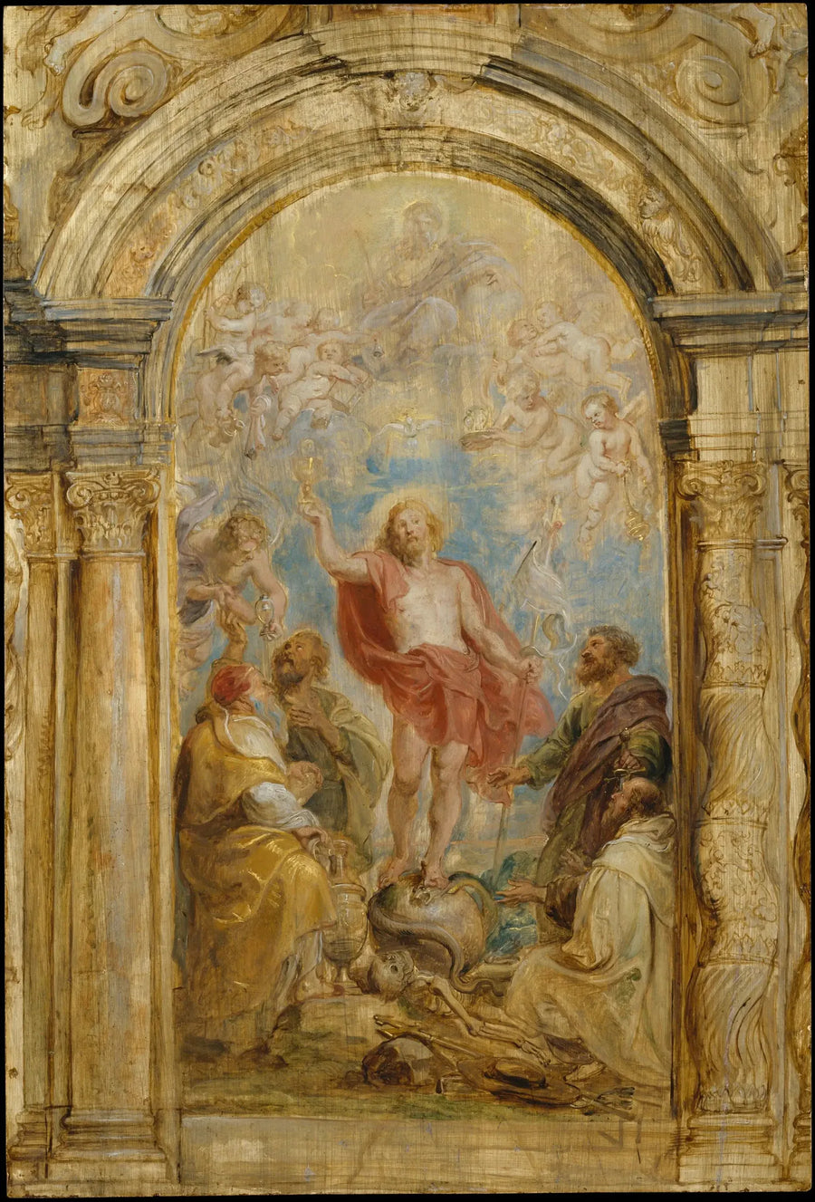 Eucharistiyanın yüceltilmesi - Peter Paul Rubens