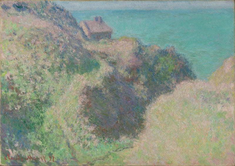 Varengeville Boğazı, öğleden sonra sonu - Claude Monet