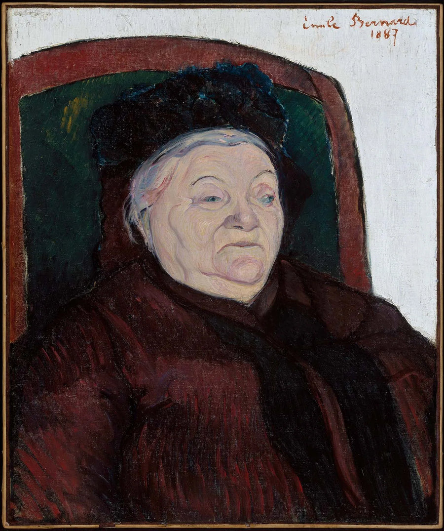 Sanatçının büyükanne - Émile Bernard