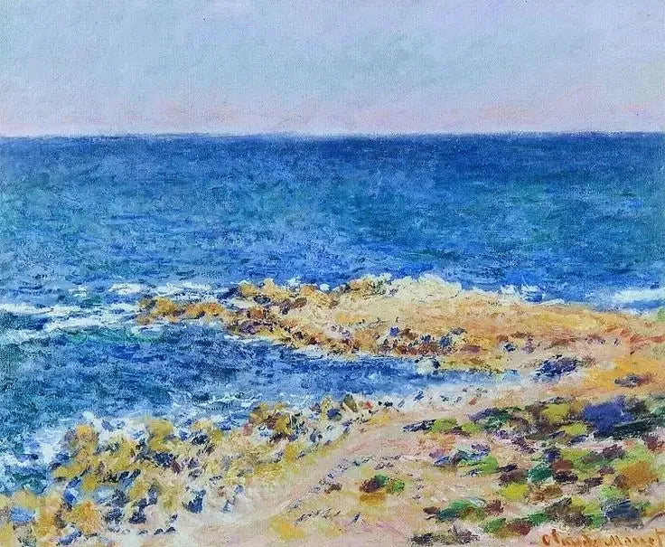 Antibes'te Büyük Mavi - Claude Monet