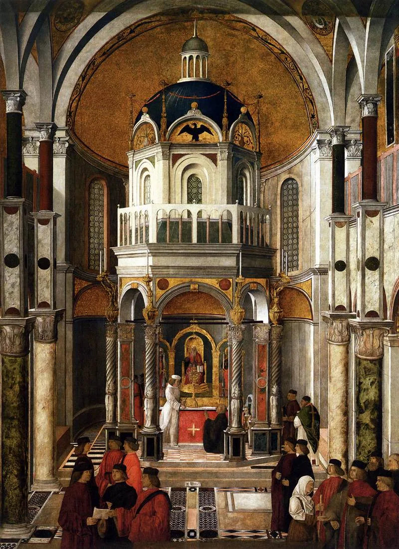 Pietro dei Ludovici'nin İyileşmesi - Gentile Bellini