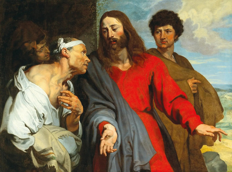 Felçlinin İyileşmesi - Antoine van Dyck