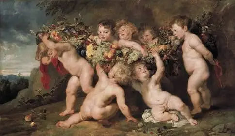 Meyve Çelenkleri - Peter Paul Rubens