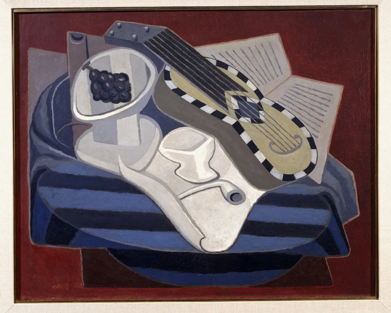 İnkrustasyonlu Gitar - Juan Gris
