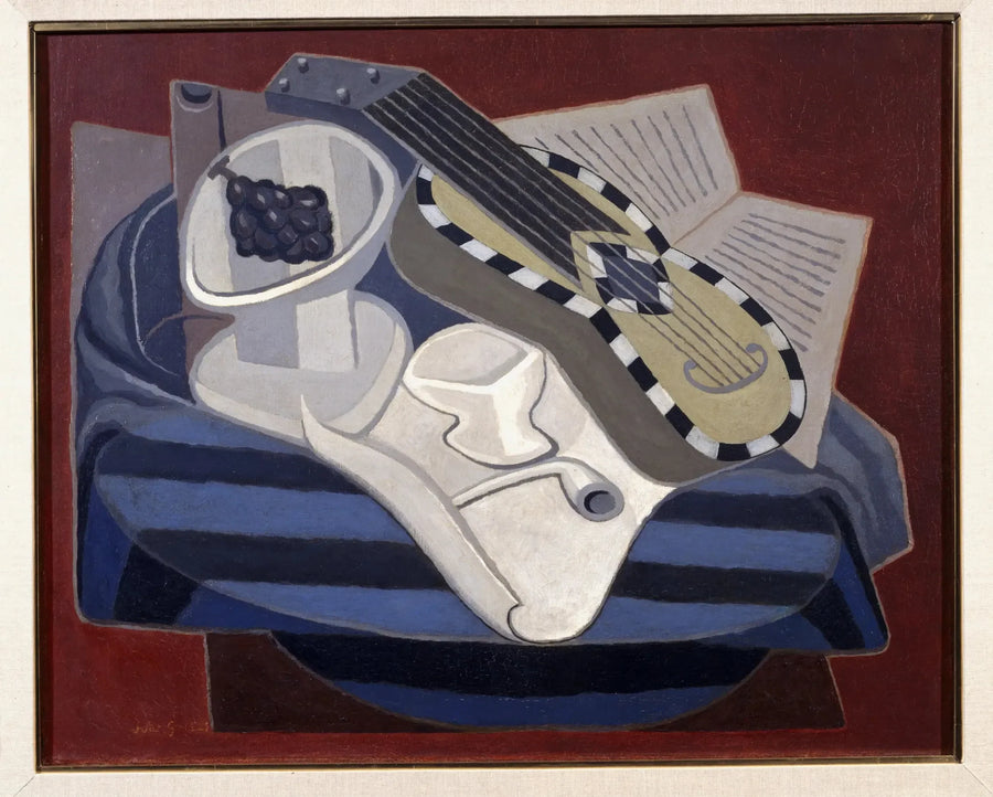 İnkrustasyonlu Gitar - Juan Gris