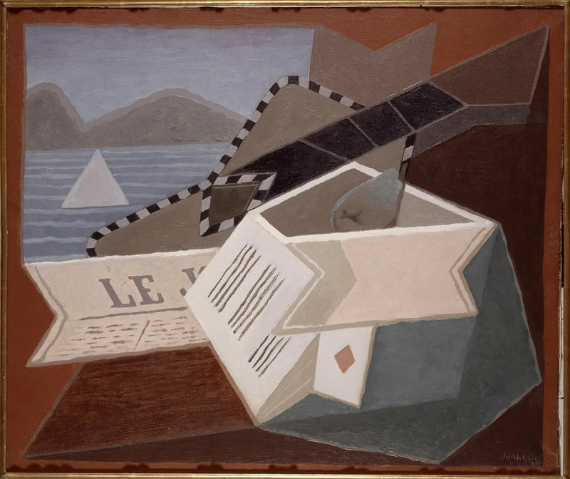 Deniz Önünde Gitar - Juan Gris